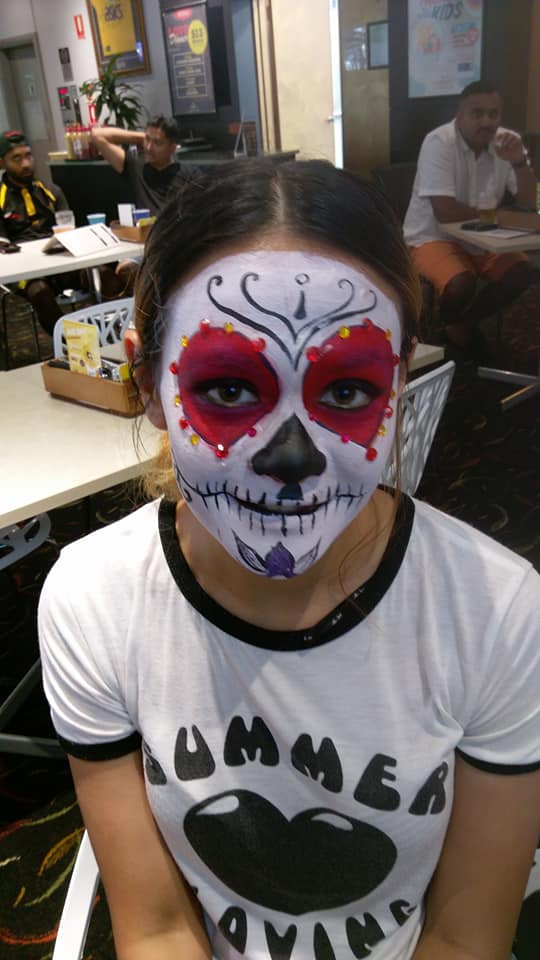 kids birthday face painting