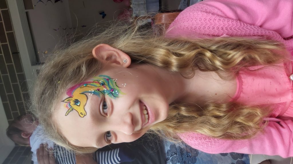 unicorn face painting