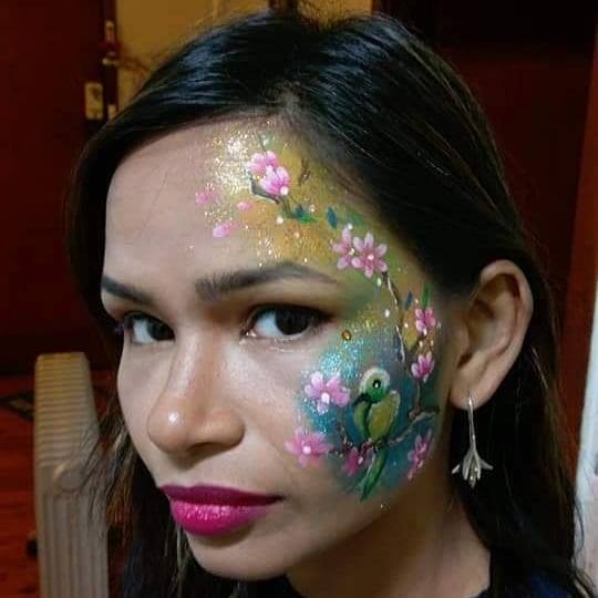 self face painting